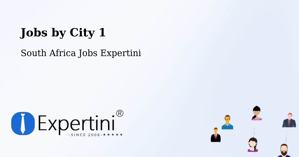 City Jobs in South Africa - Expertini