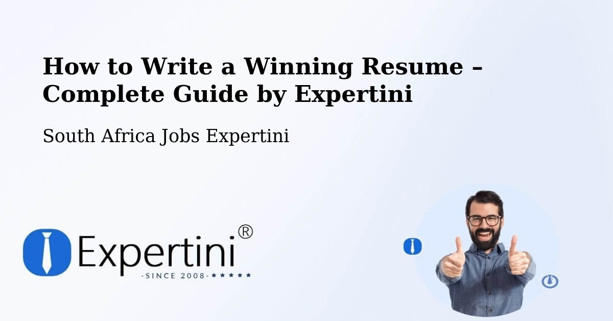 Resume Writing Guide for Job Seekers – Berea - Berea, South Africa Jobs Expertini